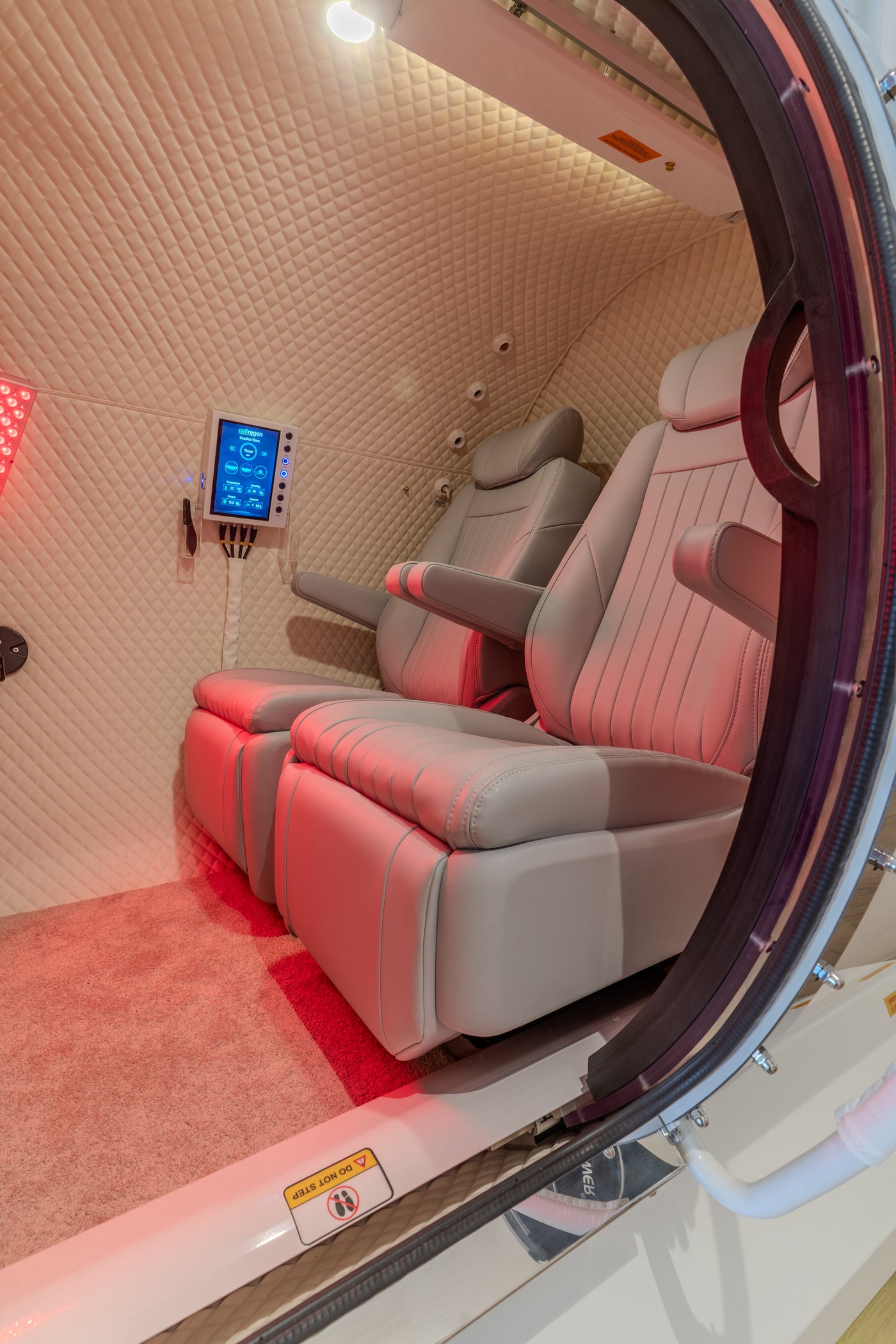 Inside the Breathe Studio treatment room