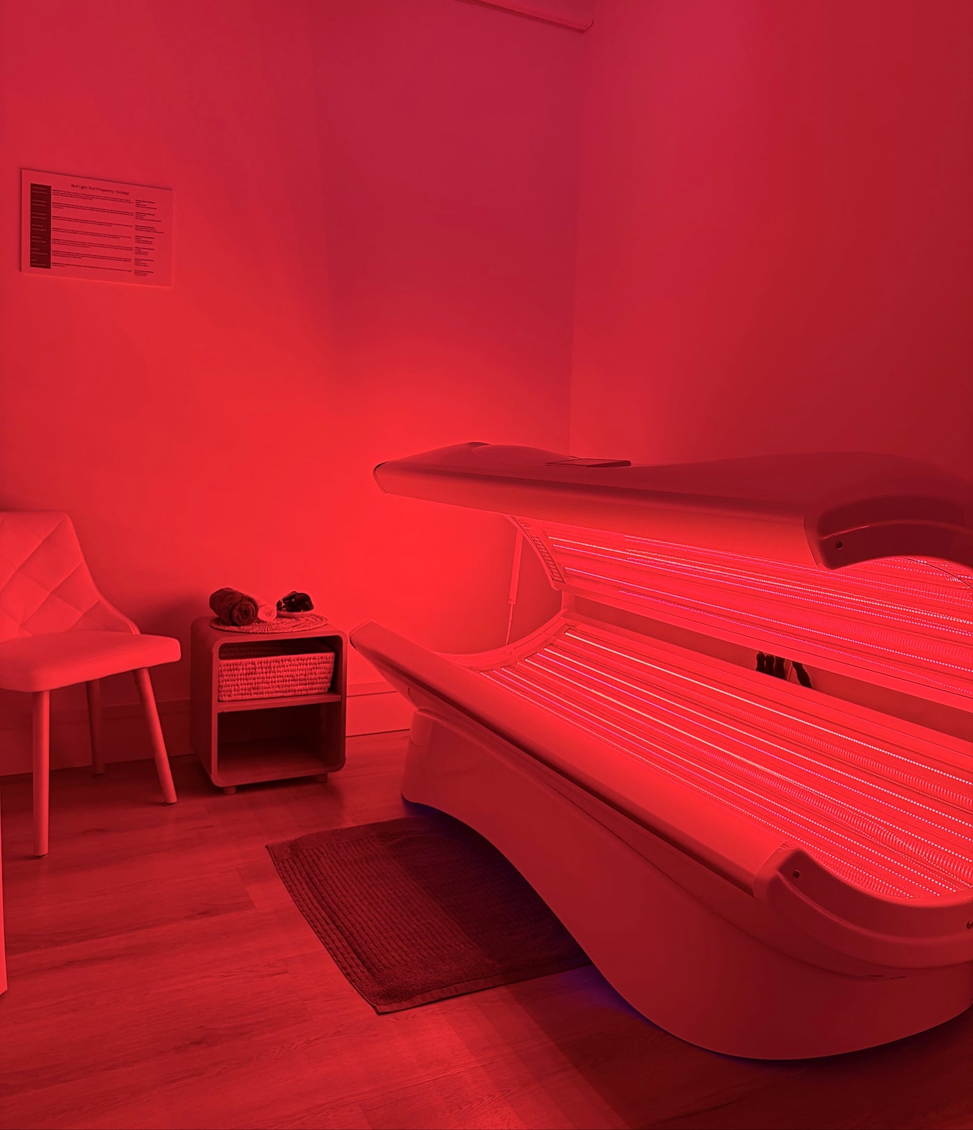 The Breathe Studio full-body Red Light Therapy bed